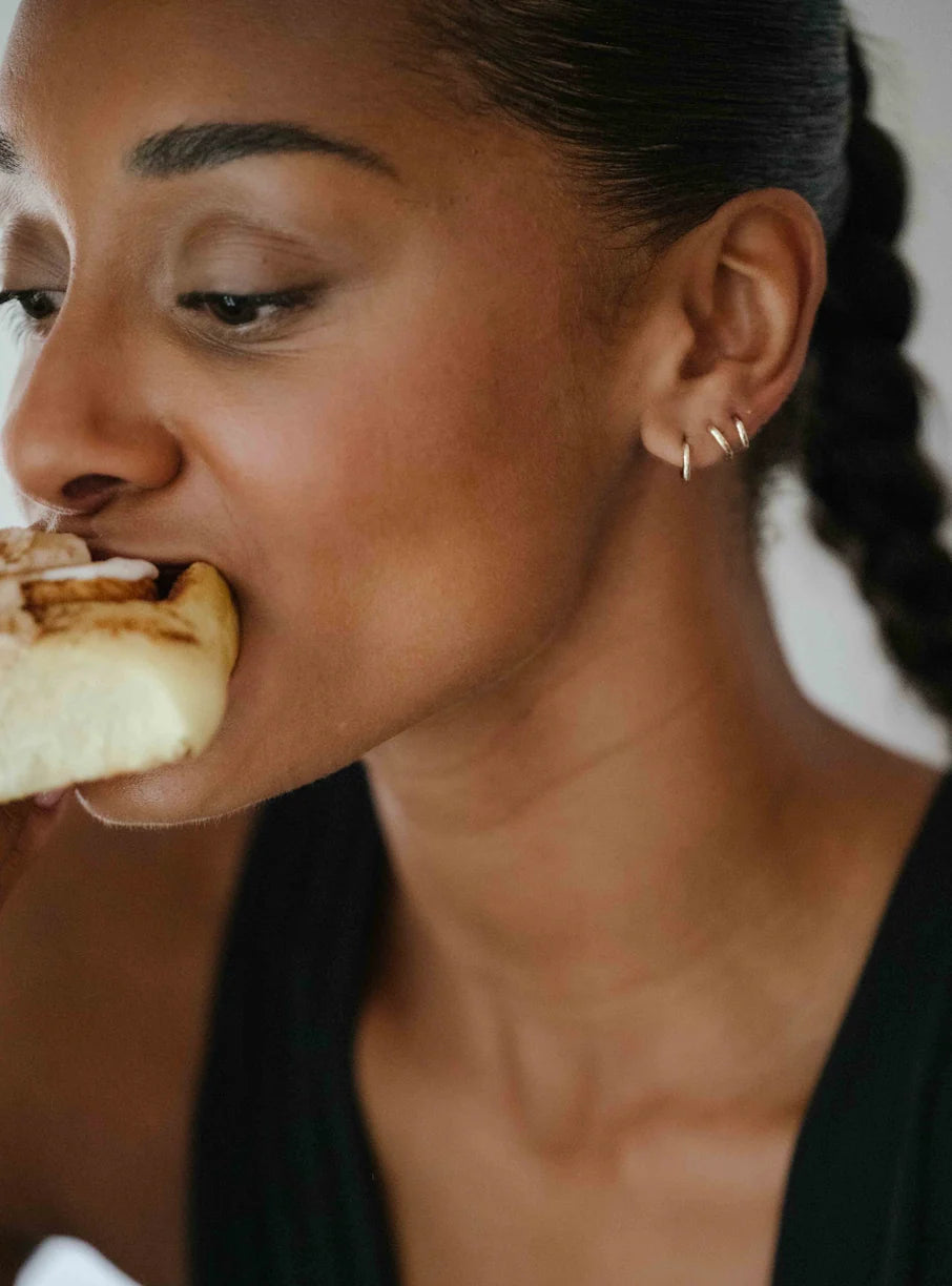 Boucle d'Oreille Unique - Créole Simon - 8mm