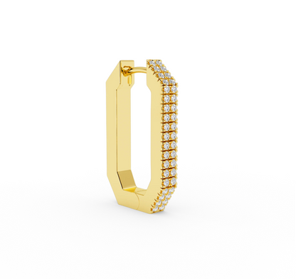 Boucle d'oreille Octa Short Diamond