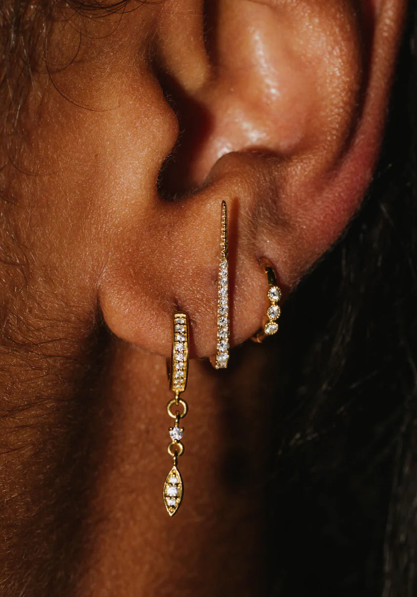 Boucle d'Oreille Unique - Créole Flo