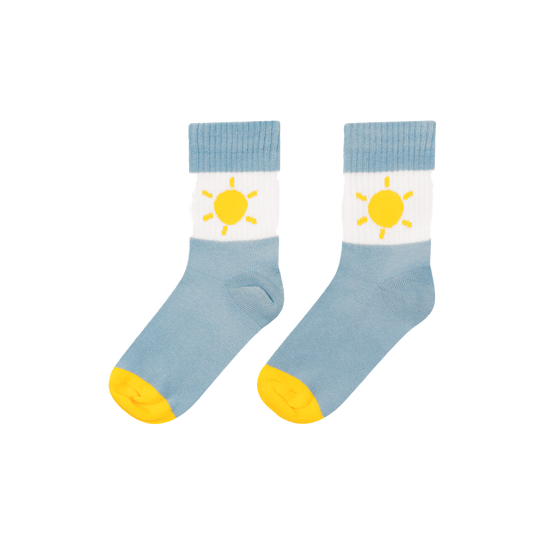 Chaussettes kids bleu