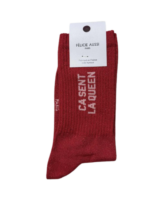 Chaussettes Ça sent la queen / 36-40