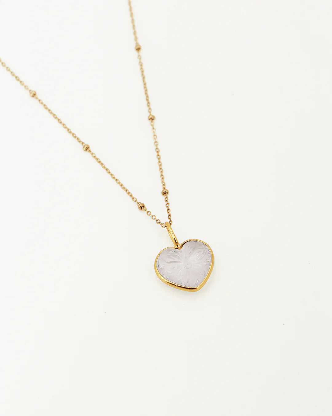 Collier poésia Coeur