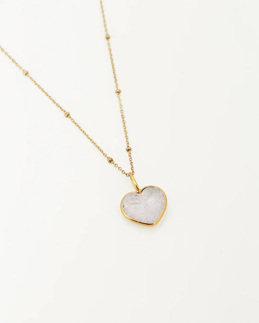 Collier poésia Coeur