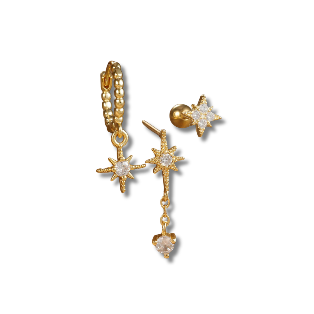 Boucle d'oreille Saskia Set