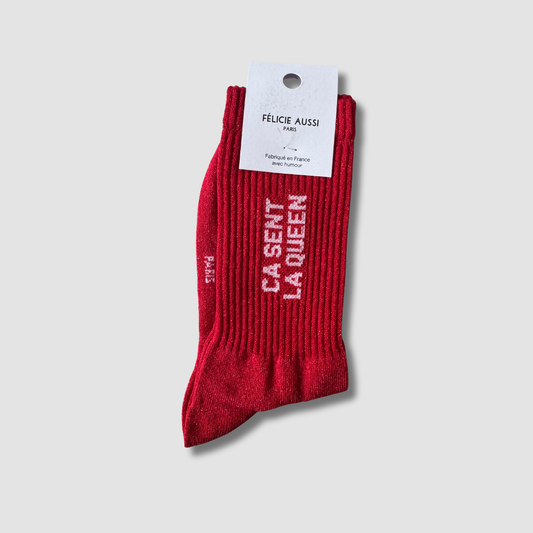 Chaussettes Ça sent la queen / 36-40