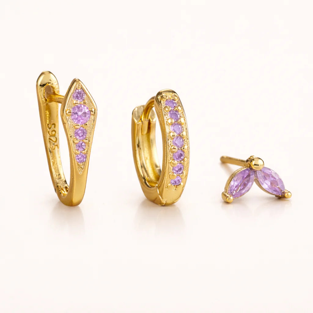 Boucle d'oreille Gia Set