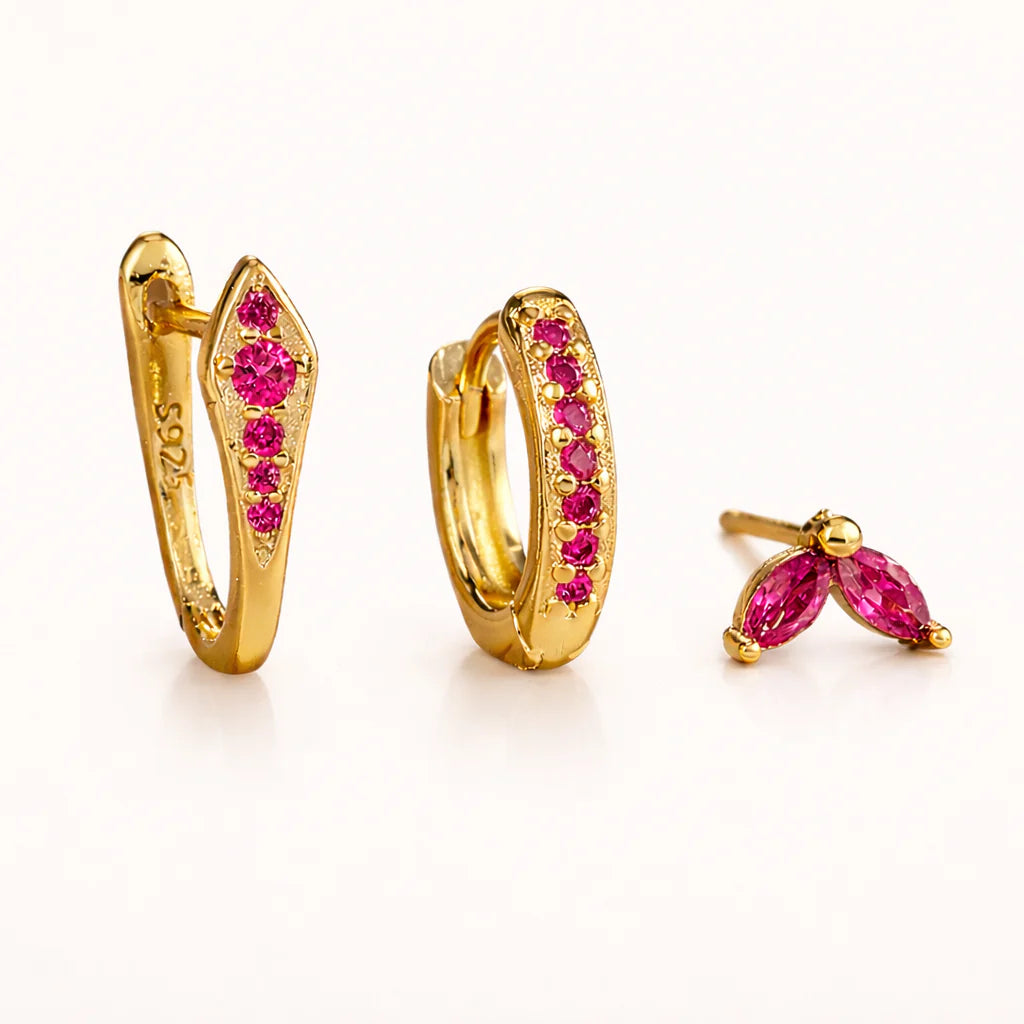 Boucle d'oreille Gia Set
