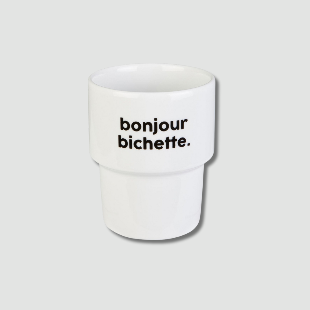 Gobelets Bonjour qui ?