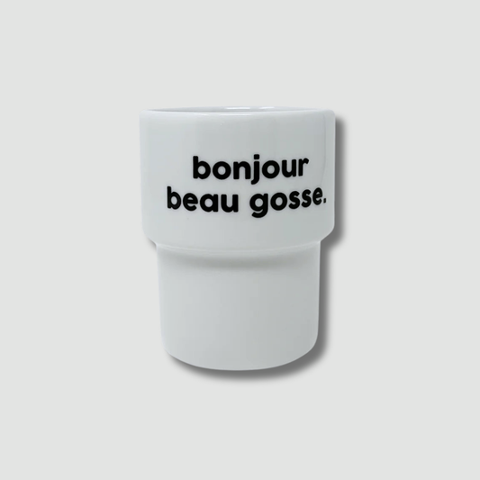 Gobelets Bonjour qui ?