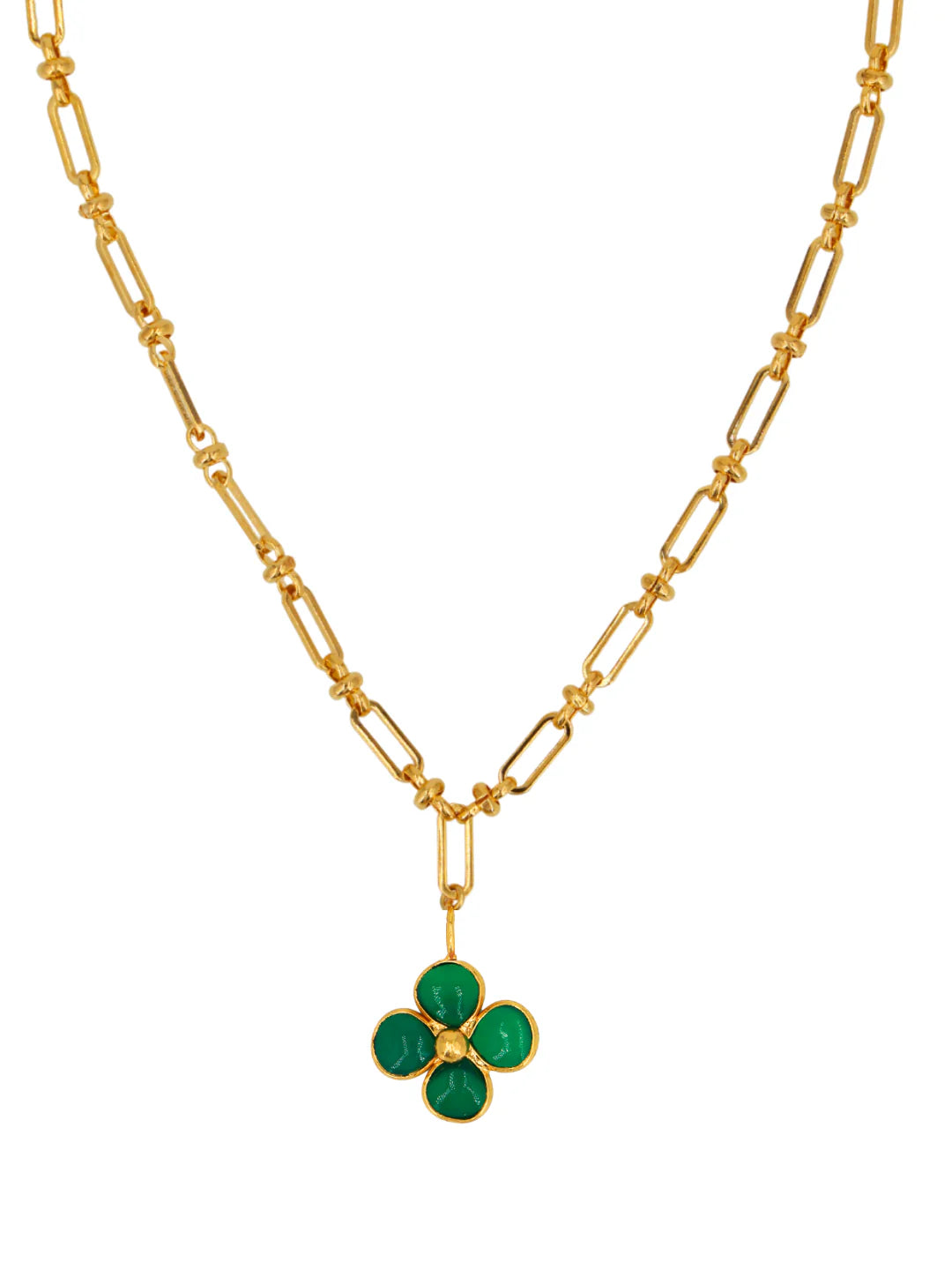 Collier Nomade Poésie Trèfle