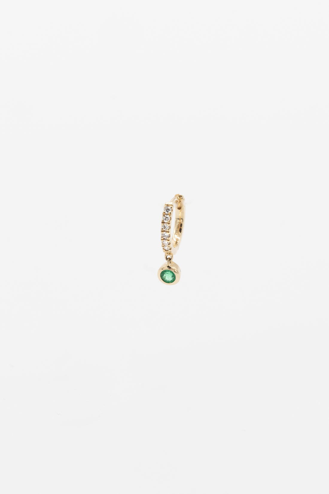 Boucle d'Oreille Unique - Maï Emerald