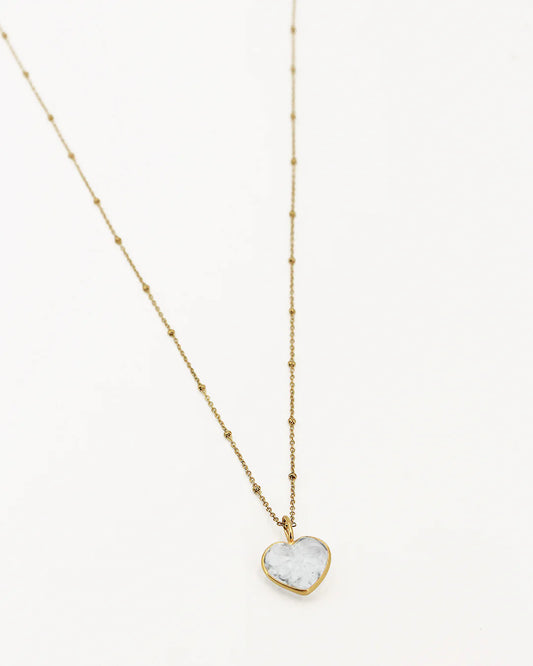 Sautoir poesia coeur