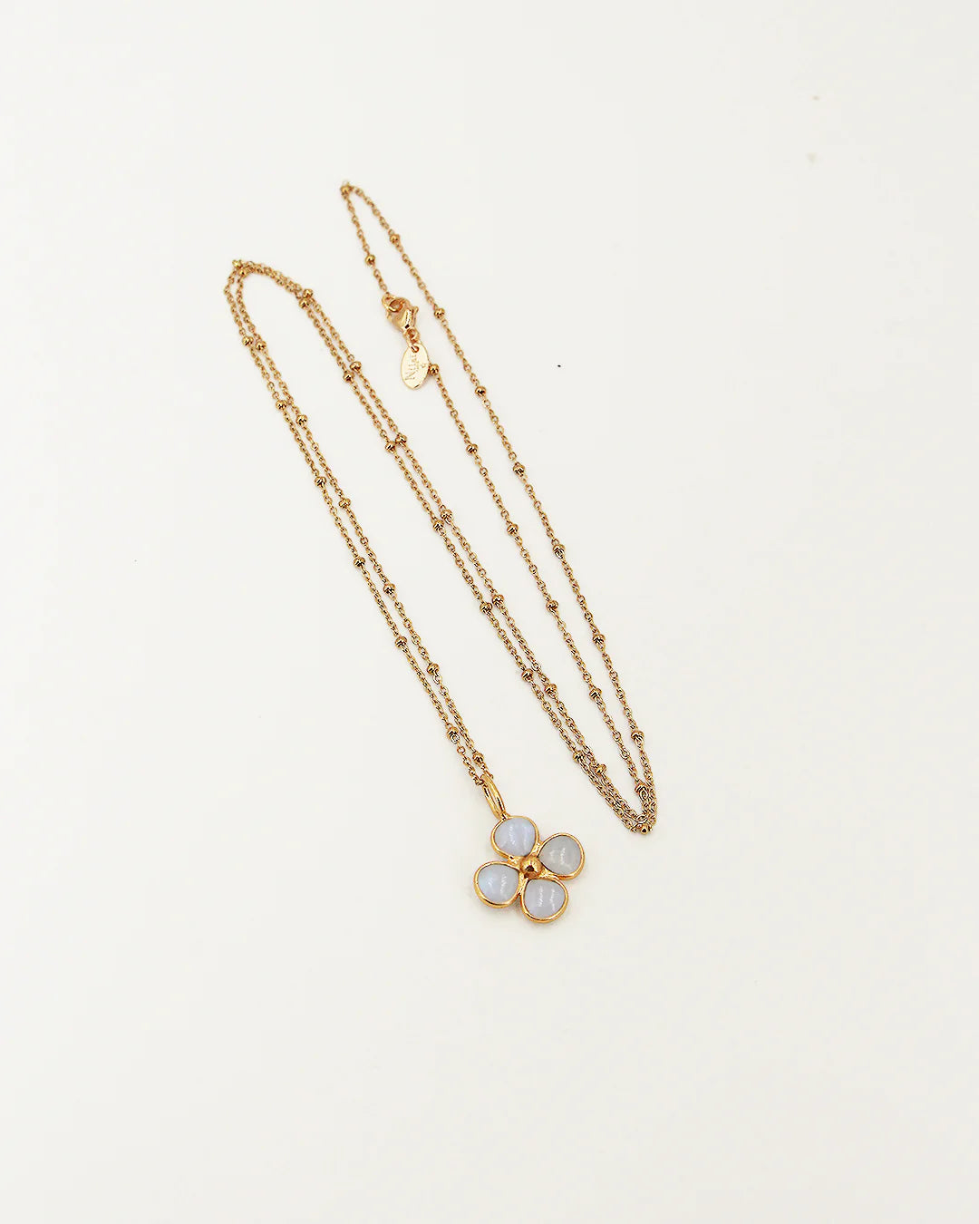 Sautoir Poésia trèfle