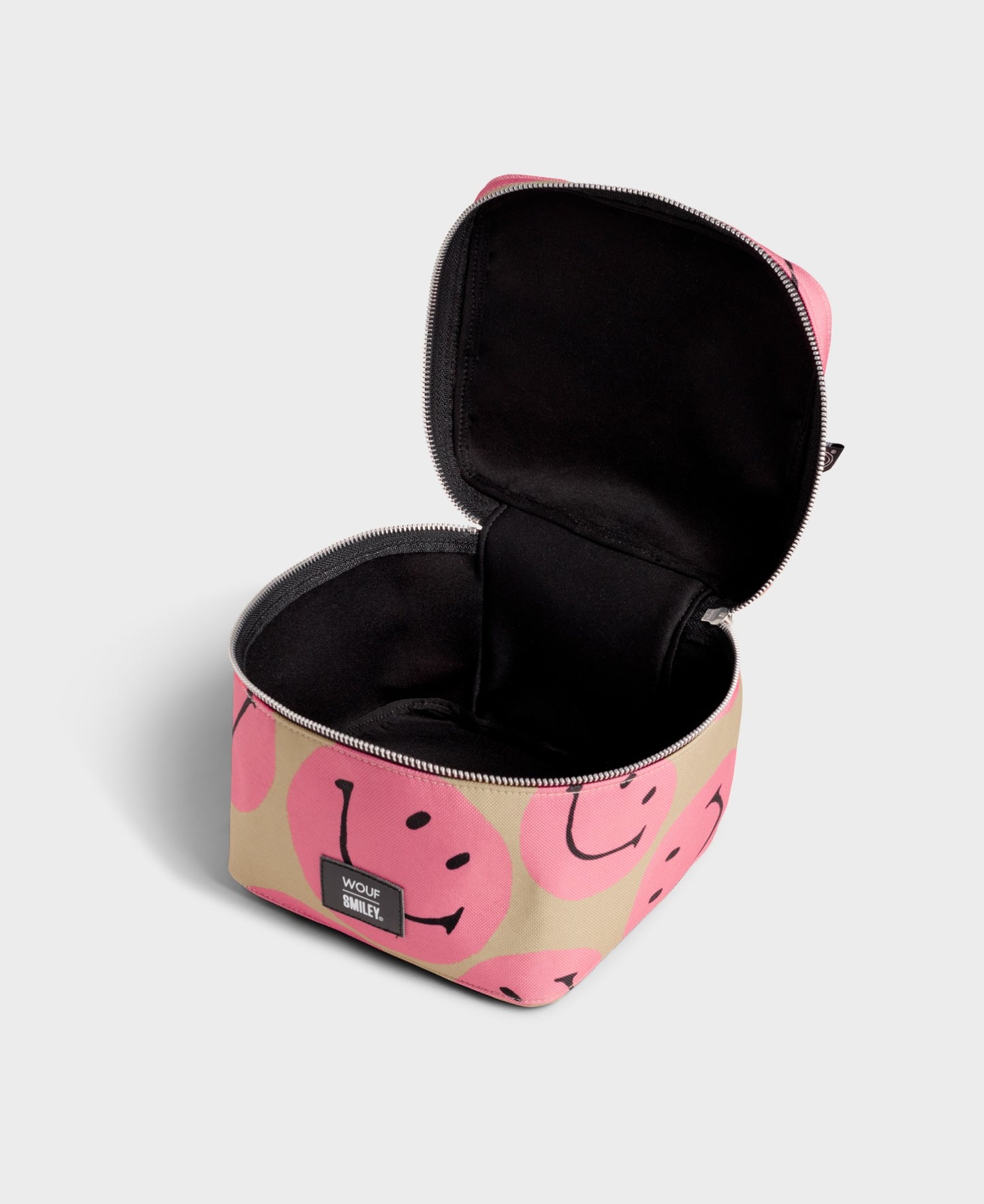 Smiley Pink Vanity Bag