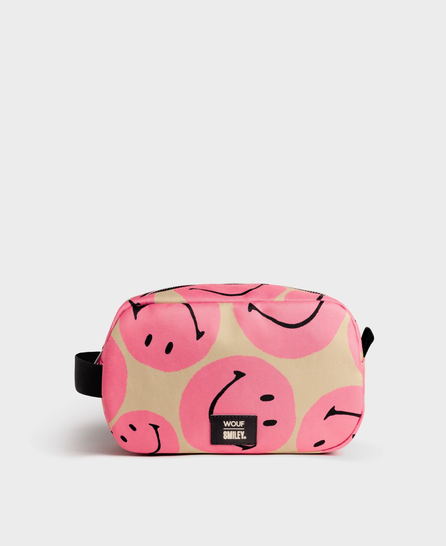 Smiley Pink Toiletry Bag