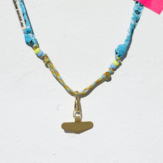 Cordon téléphone - Le Turquoise