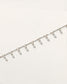 Bracelet Nilaï orné pampilles ovales pointues argent