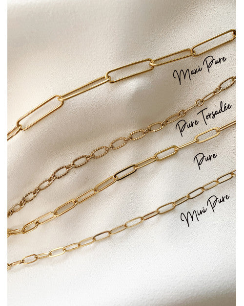 gamme de bracelets à maille pure de la marque de bijoux nilai