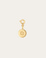 Pendentif grigri Nilaï type Initiales orné d’une étoile de david gravée