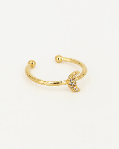 Bague Lily Puce Dorée