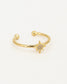 Bague Lily Puce Dorée